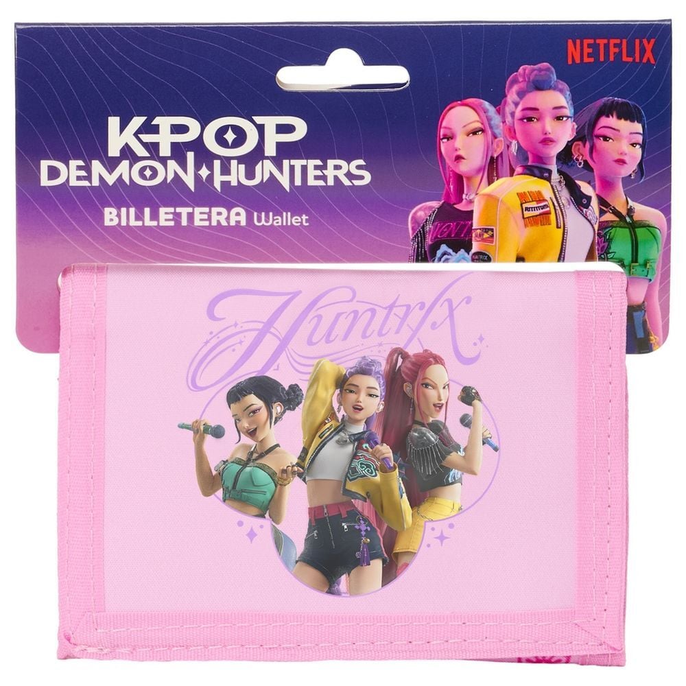 Carteira Stage Kpop Demon Hunters Frikytopia