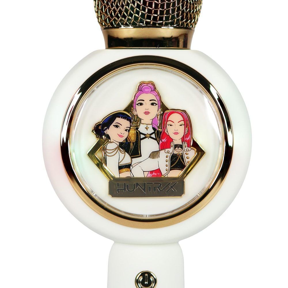 Microfono altavoz LED Golden Kpop Demon Hunter