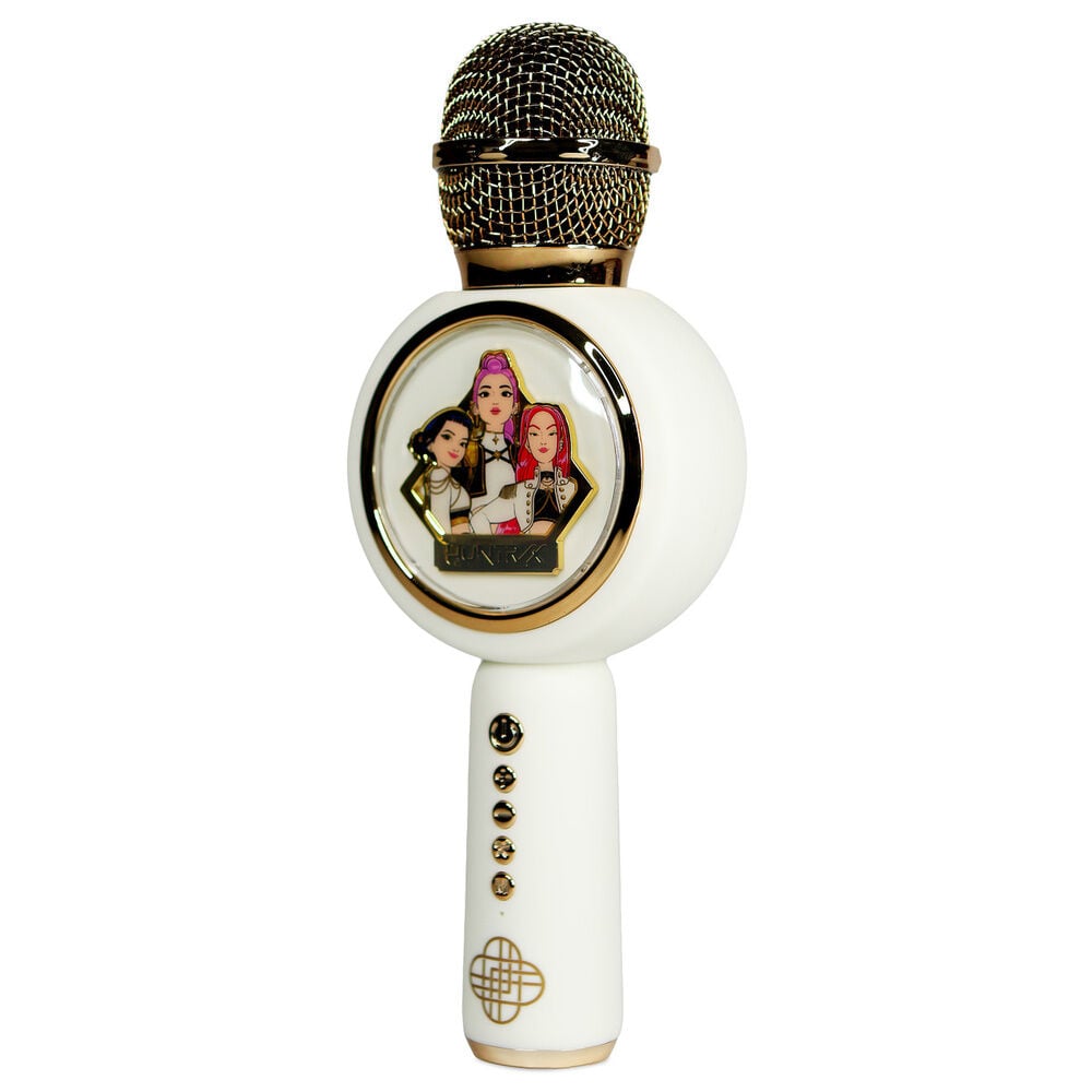 Microfono altavoz LED Golden Kpop Demon Hunter