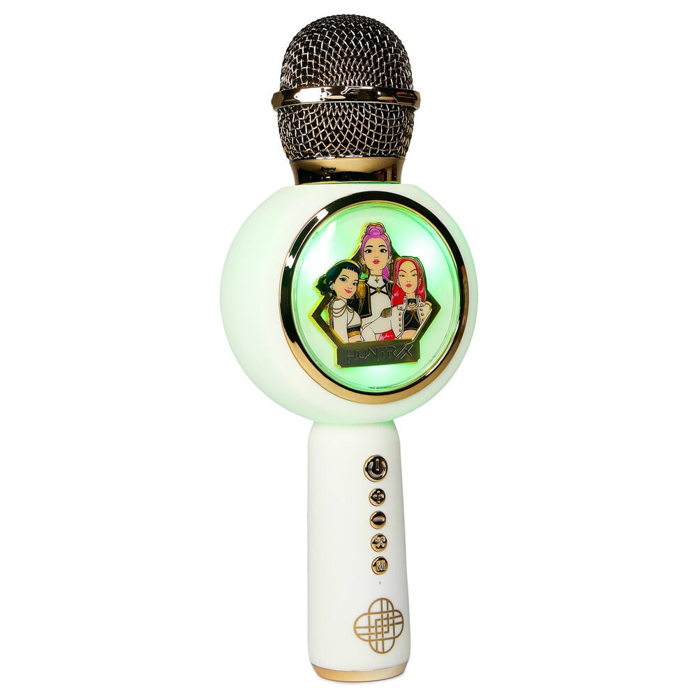 Microfono altavoz LED Golden Kpop Demon Hunter