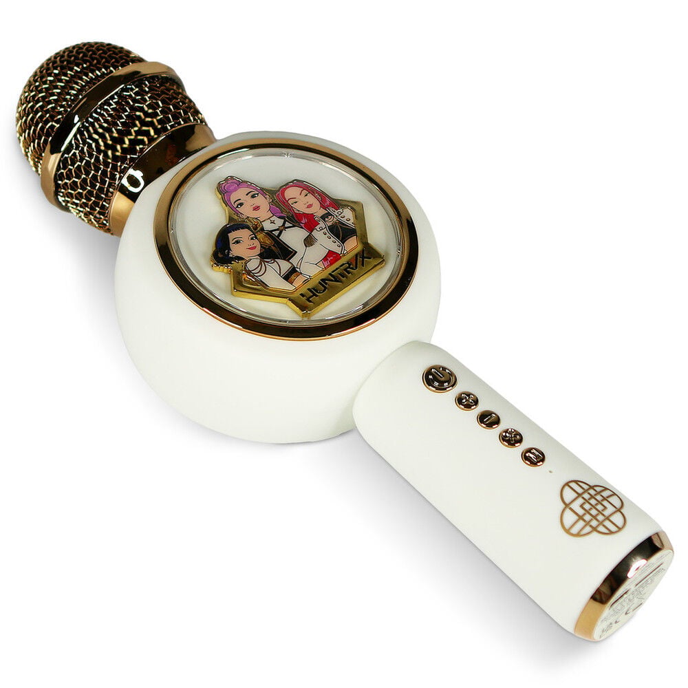 Microfono altavoz LED Golden Kpop Demon Hunter