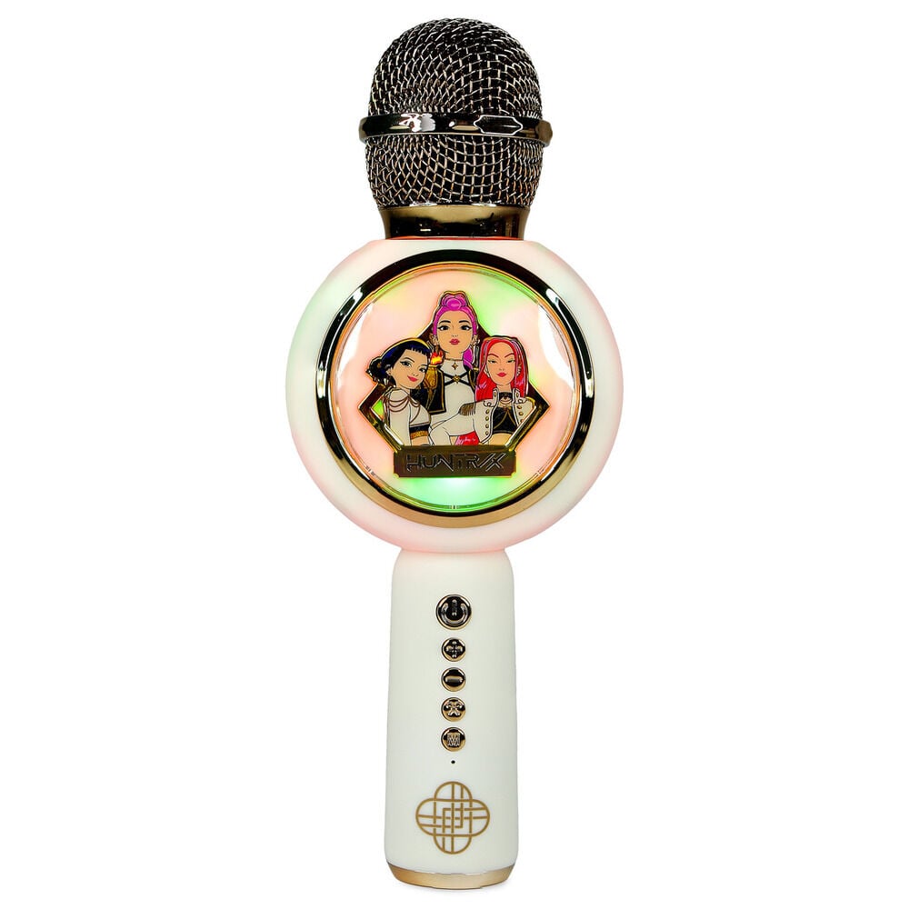 Microfono altavoz LED Golden Kpop Demon Hunter Frikytopia