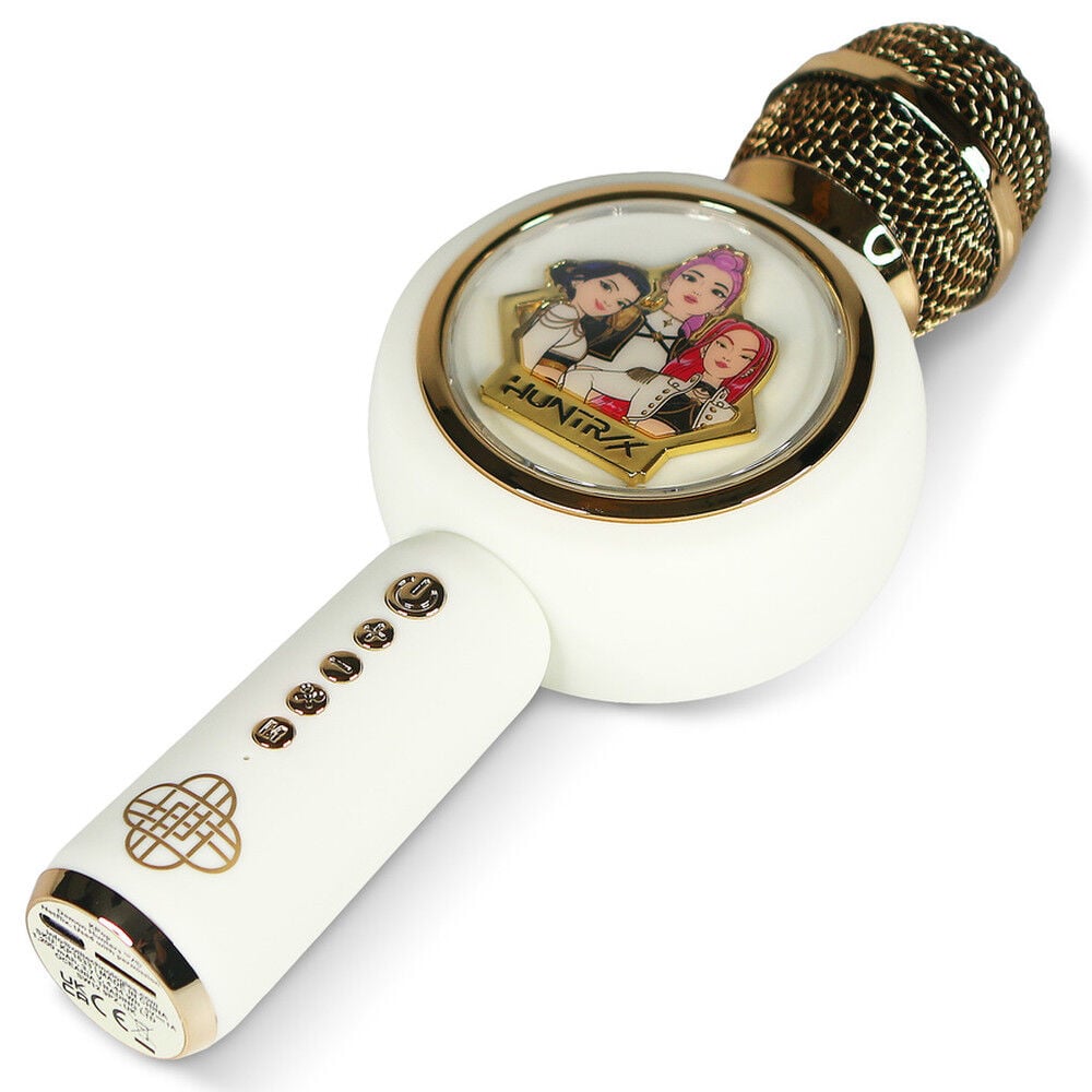 Microfono altavoz LED Golden Kpop Demon Hunter
