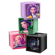 Set cubos almacenaje escritorio K-pop Demon Hunters
