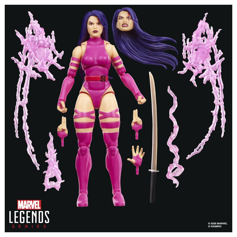 Marvel Games Marvel Legends Pack de 2 Figuras Wolverine & Psylocke 15 cm