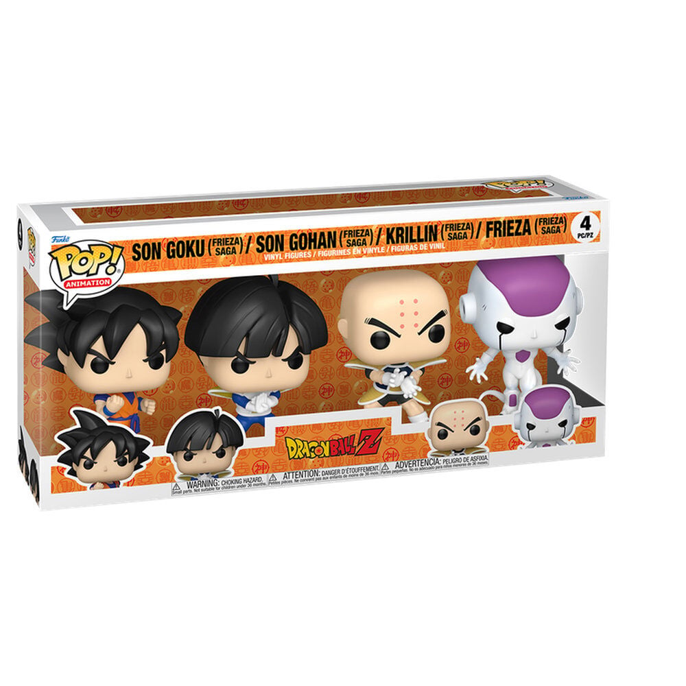 Dragon Ball Pack de 4 Figuras POP! Vinyl Refresh Bundle 9 cm