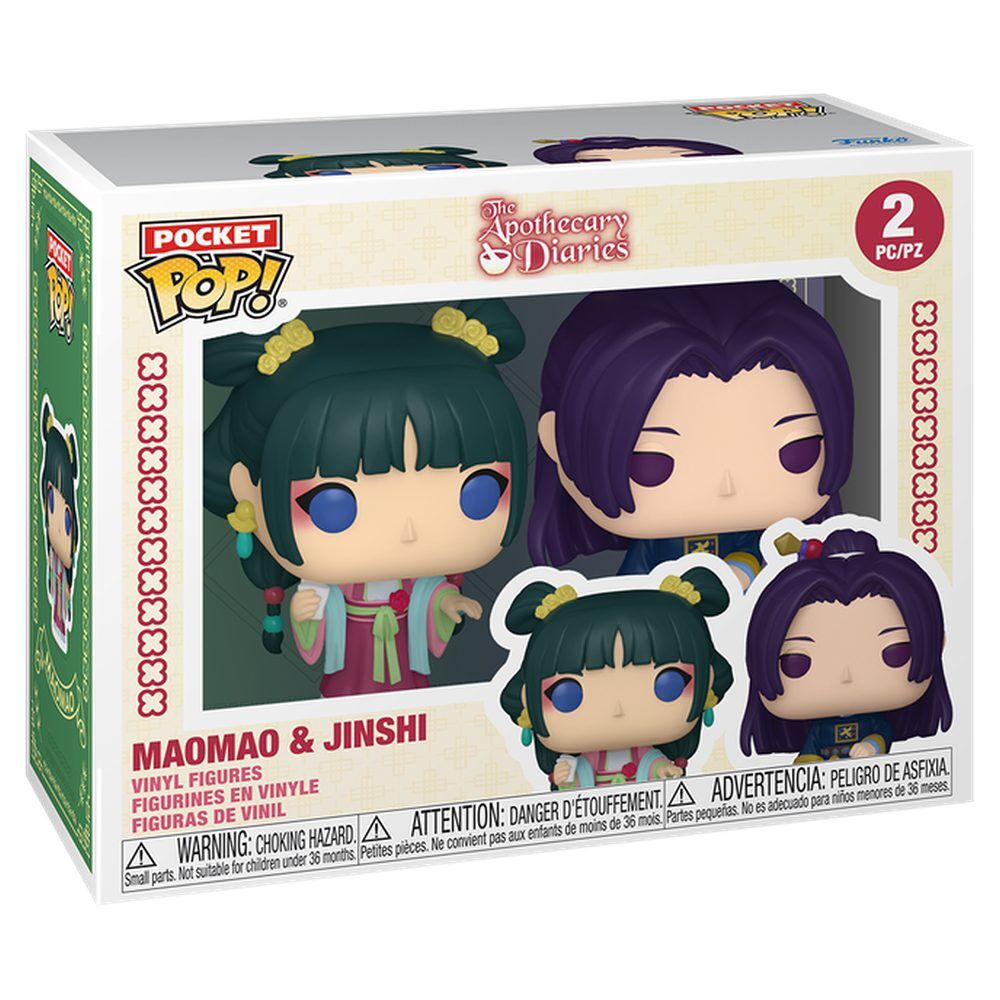 The Apothecary Diaries Pocket POP! figuras pack de 2 Maomao & Jinshi 4 cm