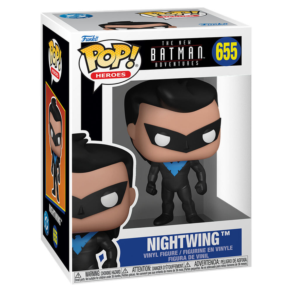 Las nuevas aventuras de Batman POP! Animation Vinyl Figura Nightwing 9 cm