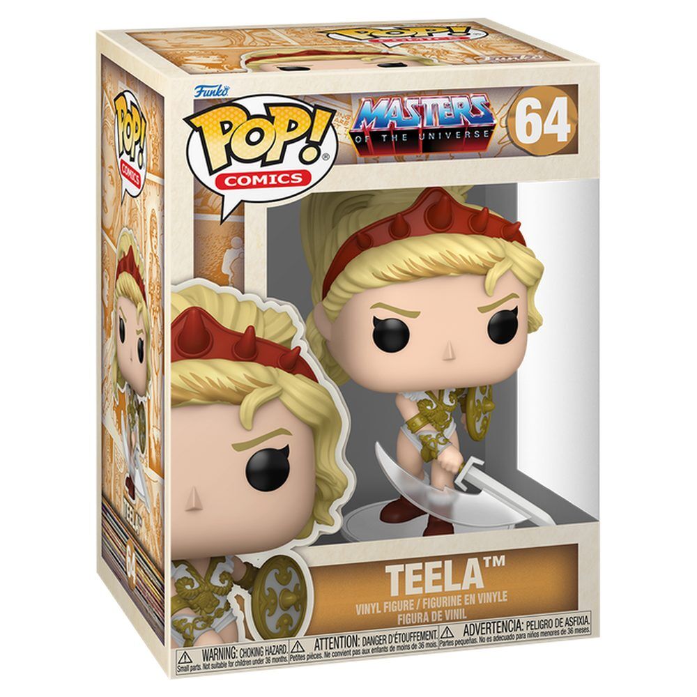 MOTU Vintage Figura POP! Comics Vinyl Teela 9 cm