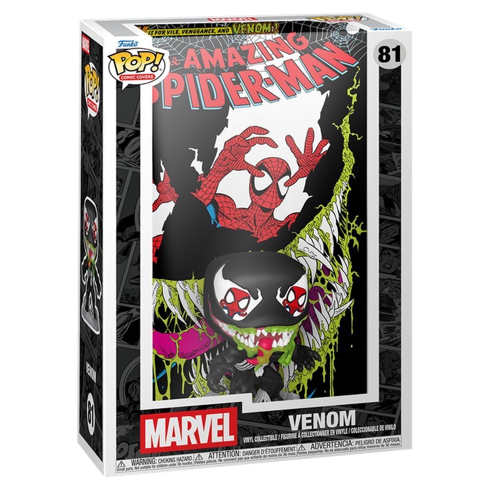 Marvel POP! Comic Covers Vinyl Figura Amazing Spider-Man #346 (Venom) 9 cm
