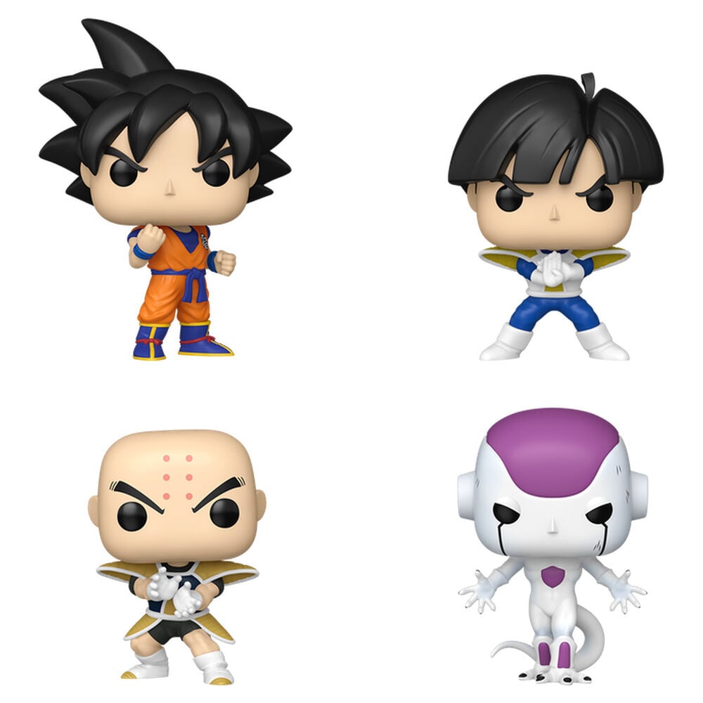 Dragon Ball Pack de 4 Figuras POP! Vinyl Refresh Bundle 9 cm