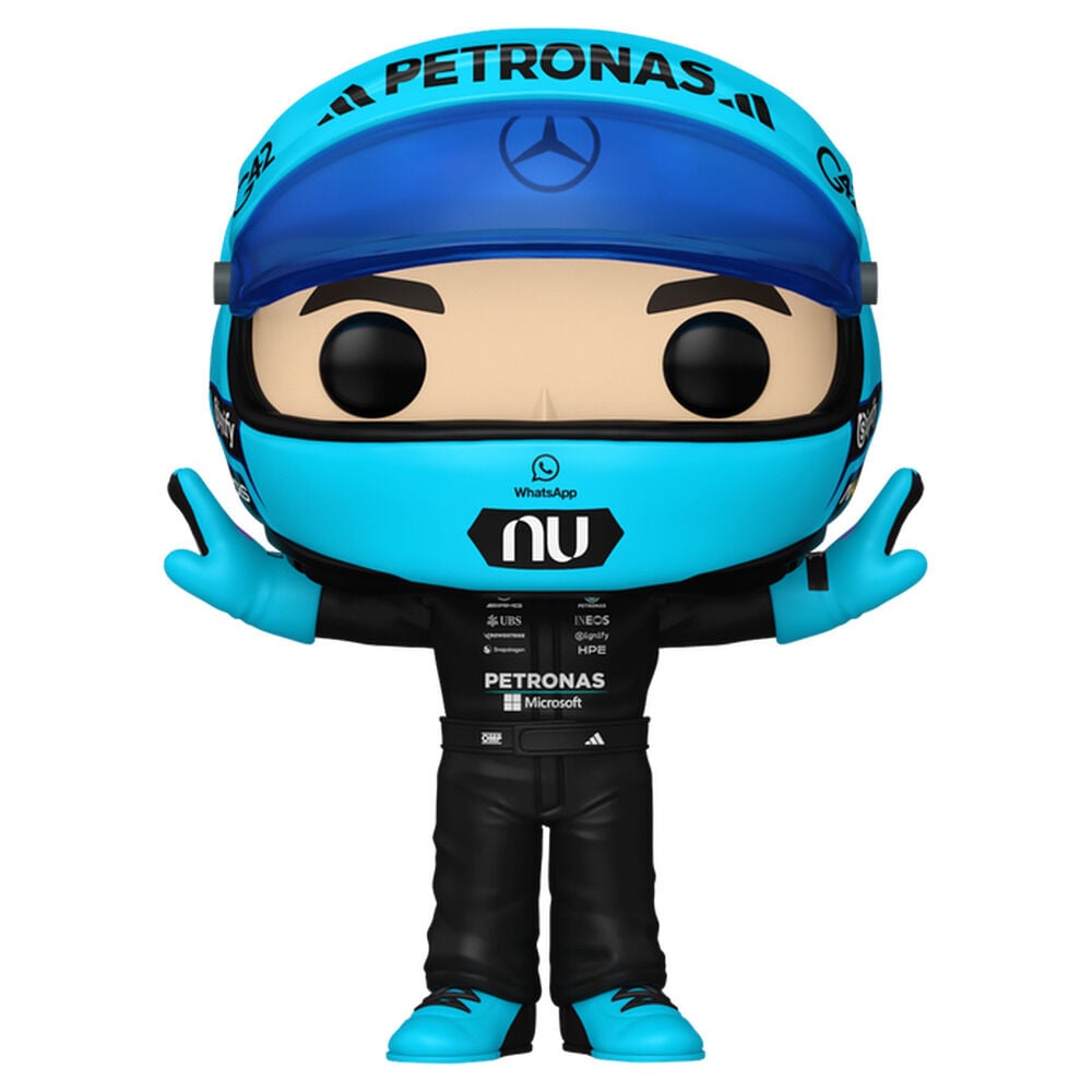 Formular 1 POP! Racing Vinyl Figura Mercedes Benz - George Russell (T-Pose) 9 cm