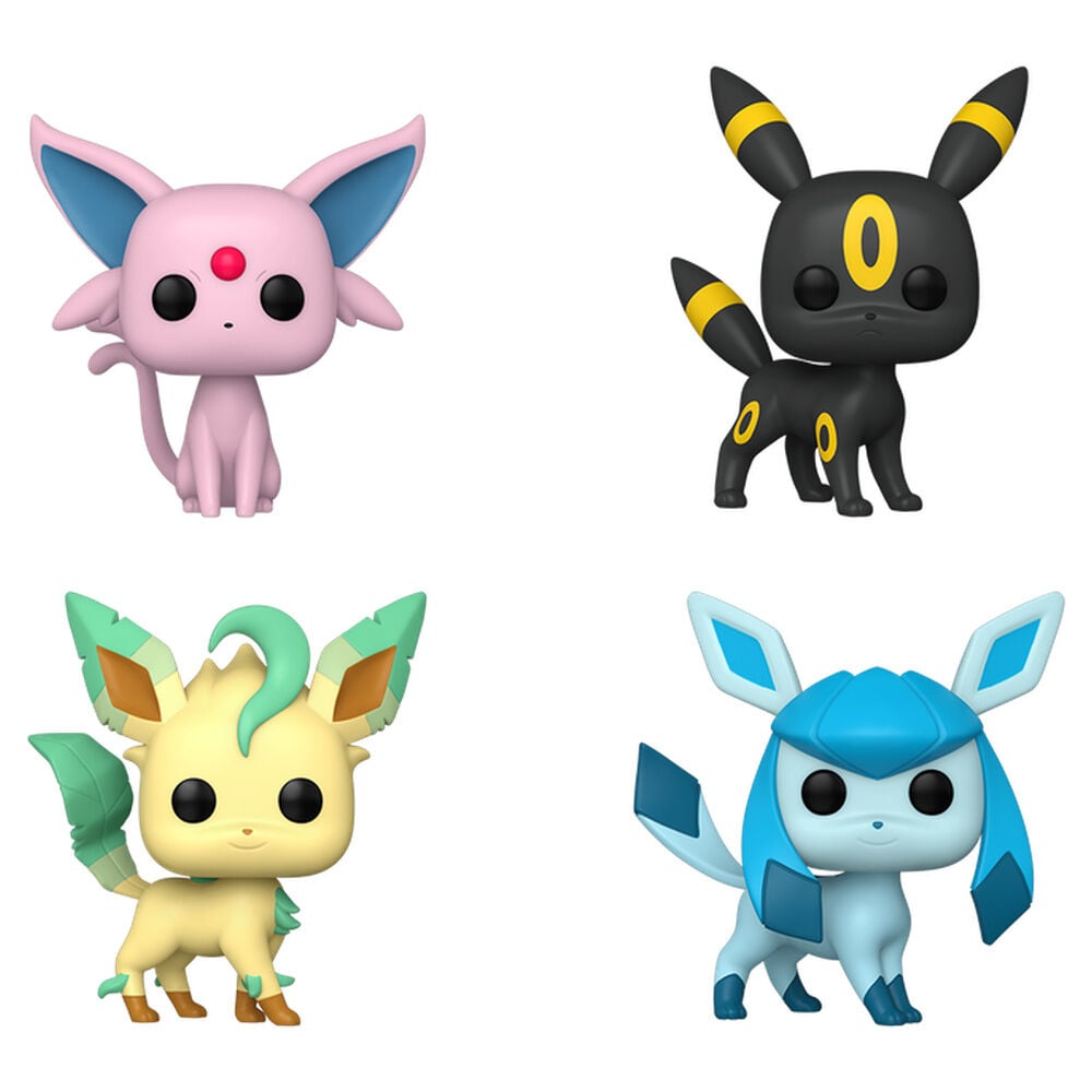 Pokemon Pack de 4 Figuras POP! Vinyl Eeveelutions #2 Bundle 9 cm