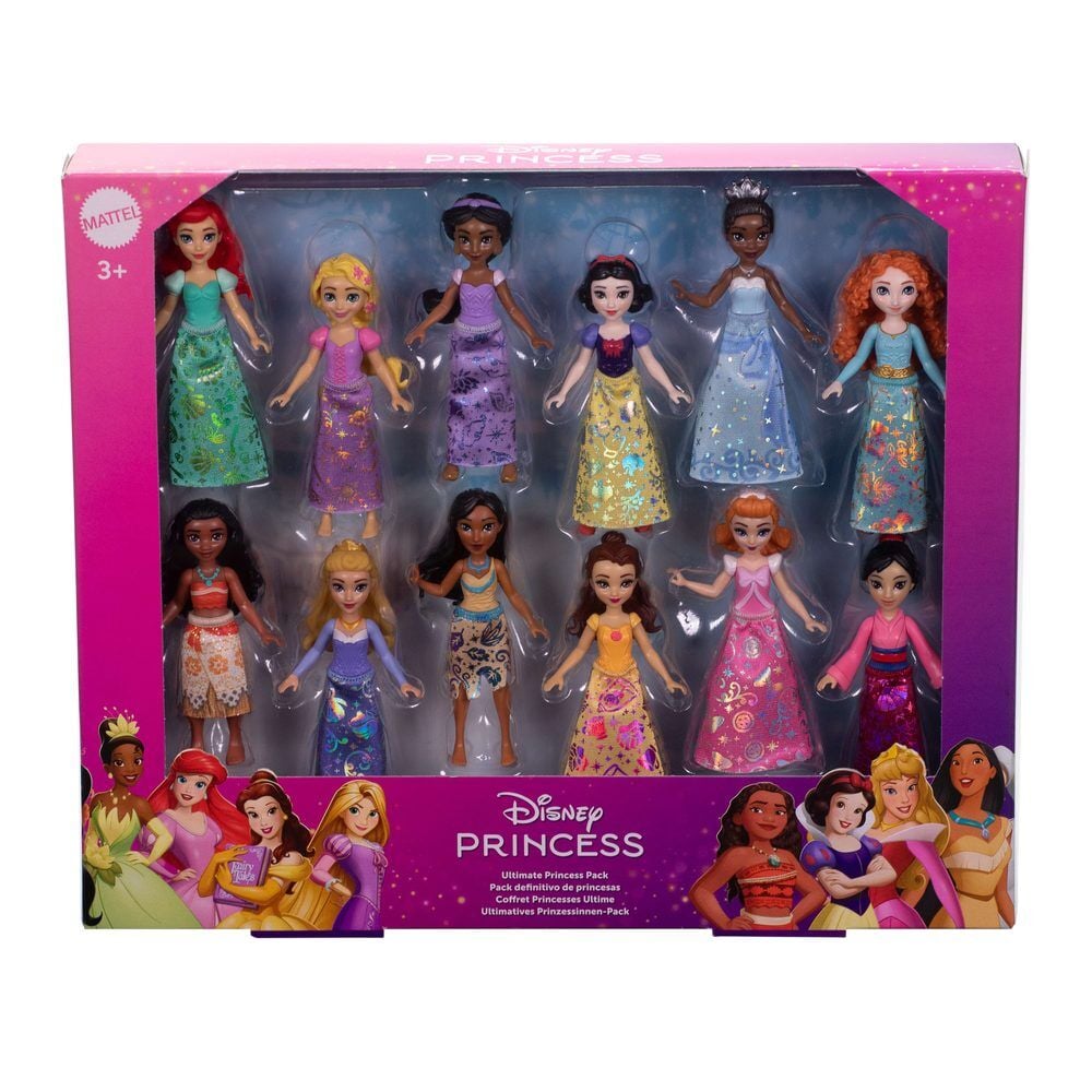 Blister 12 figuras Princesas Disney Frikytopia