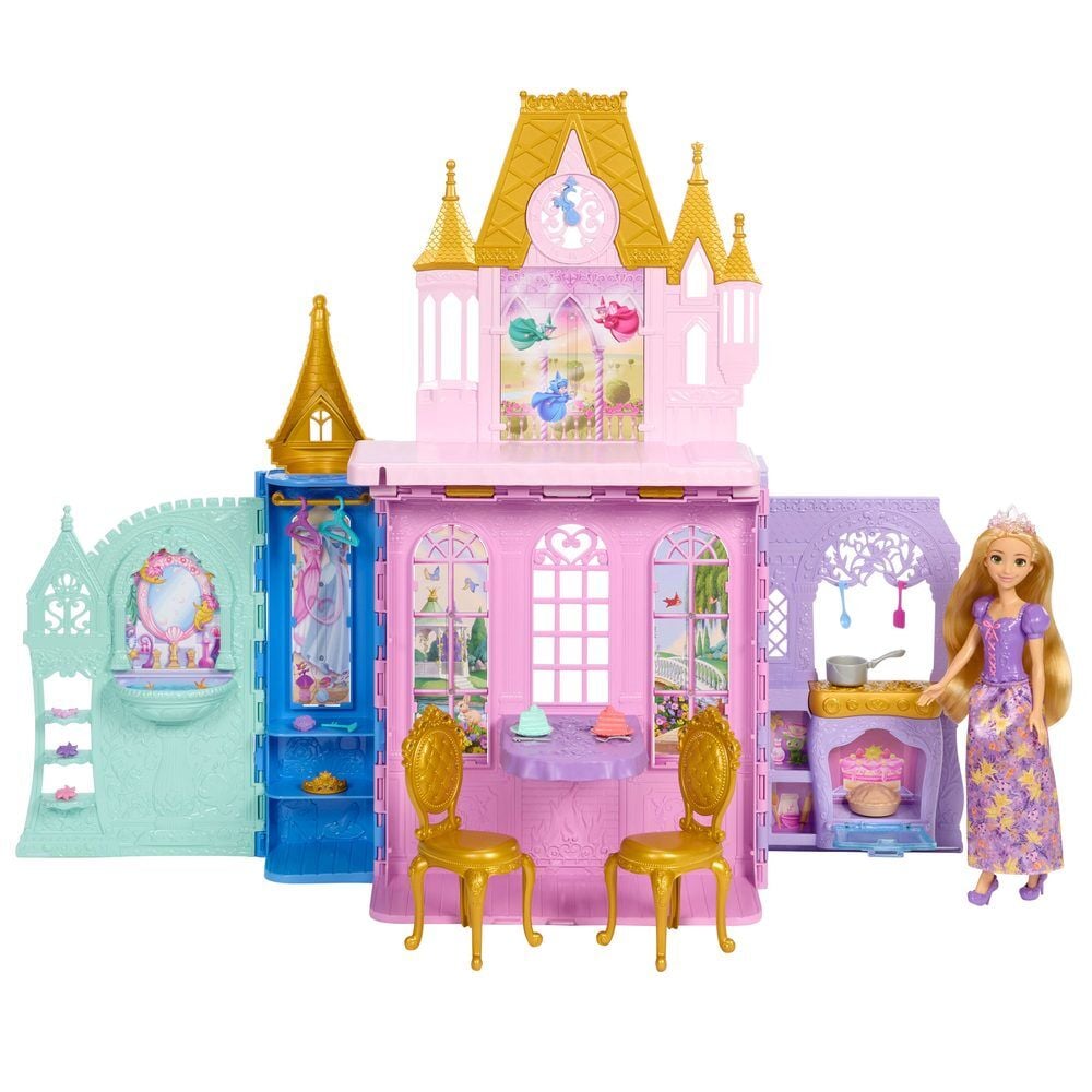 Muñeca Rapunzel y Castillo Princesas Disney Frikytopia