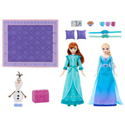 Blister Elsa e Ana Festa de Pijamas Frozen Disney
