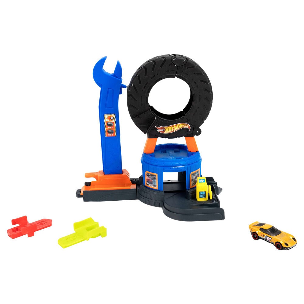 Tienda de Neumaticos Hot Wheels City Frikytopia