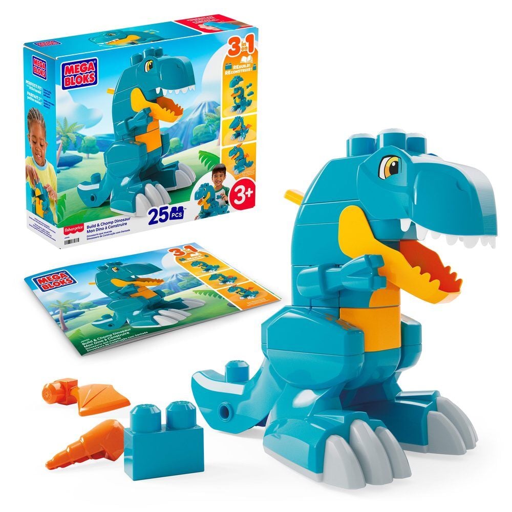 Dinossauro mordedor blocos de construção MEGA Bloks
