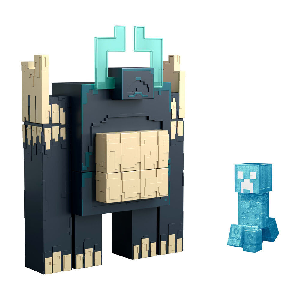 Minecraft Dungeons II Figura con Luz y Sonido Twisted Warden