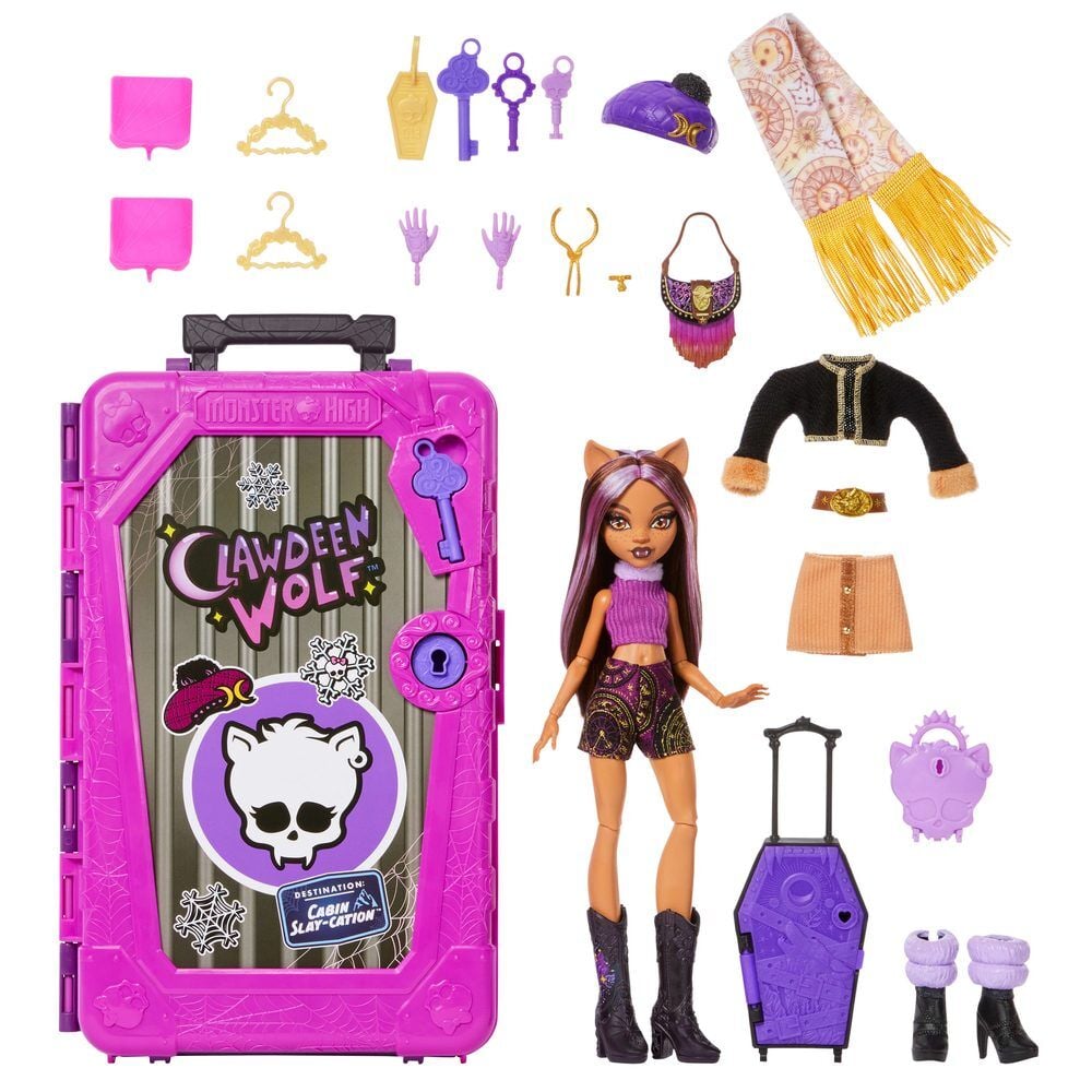 Monster High Skulltimate Secrets Muñeca Clawdeen Wolf