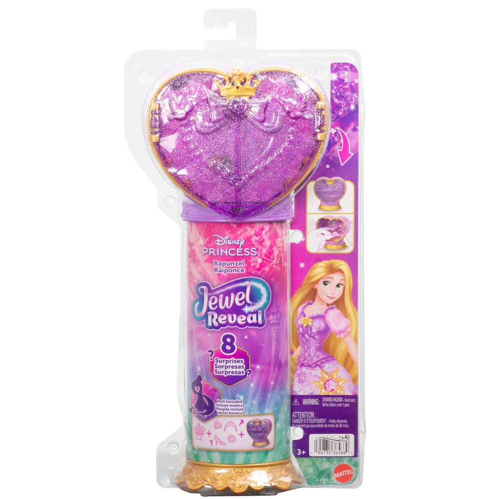 Boneca Rapunzel Reveal Disney