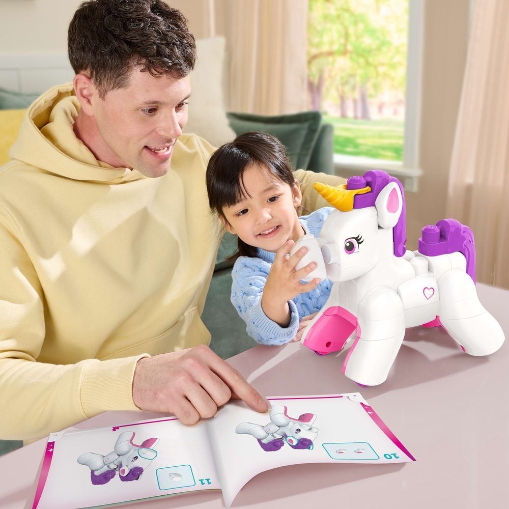 Unicornio encantado bloques de construccion MEGA Bloks