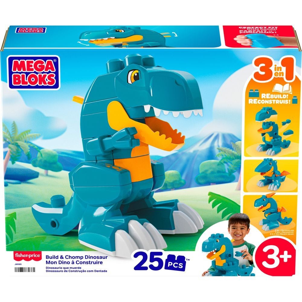 Dinossauro mordedor blocos de construção MEGA Bloks