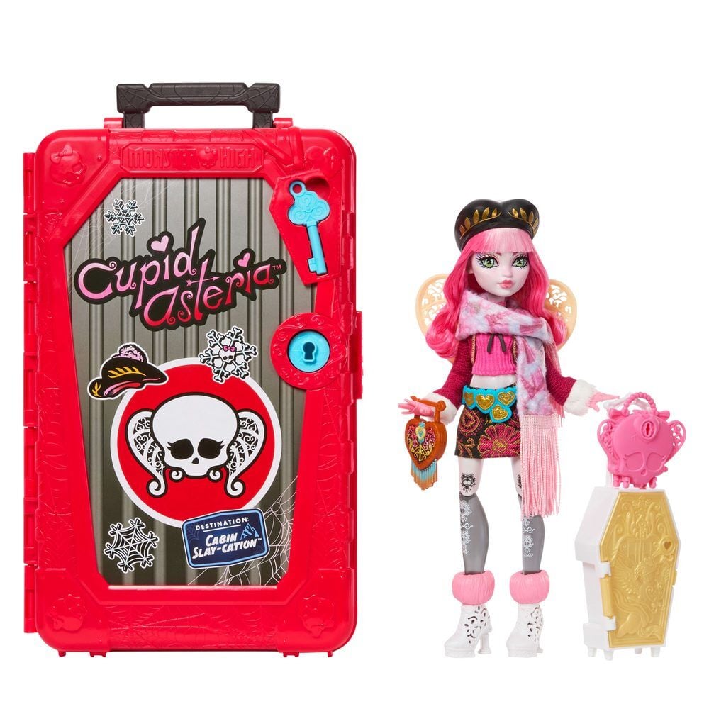 Monster High Skulltimate Secrets Muñeca Cupid Asteria