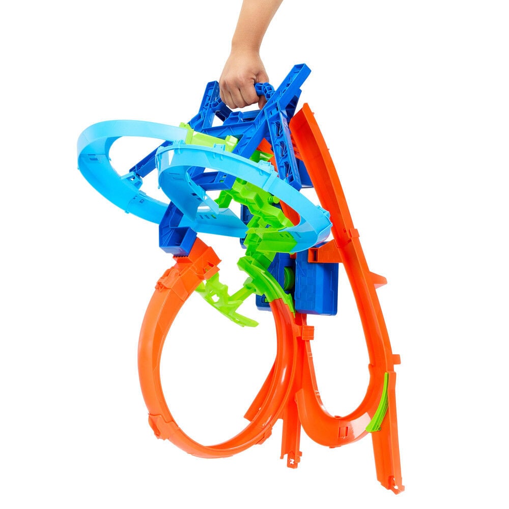 Pista coches Choque Aereo Hot Wheels Stunt Traks