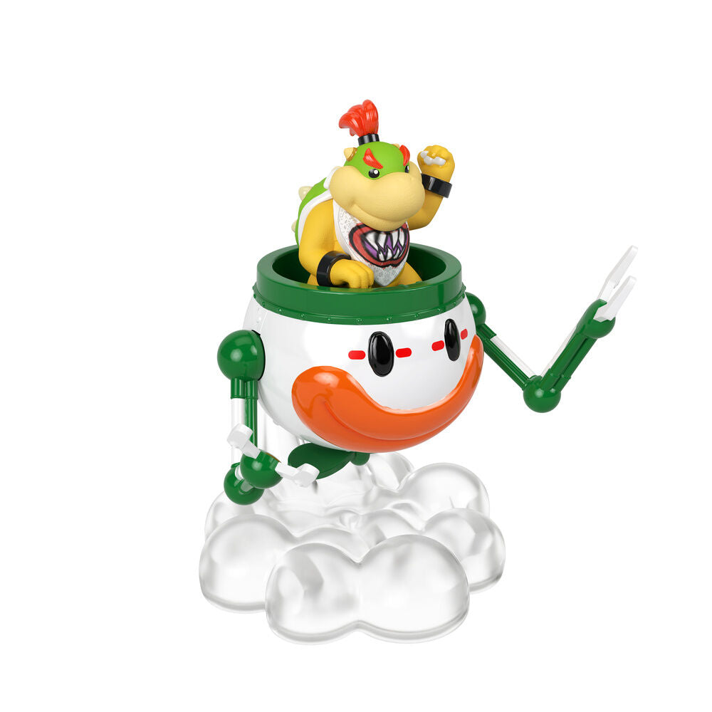 Super Mario Hot Wheels Vehículos Die-Cast pack de 2 1/64 Mario & Bowser Jr.