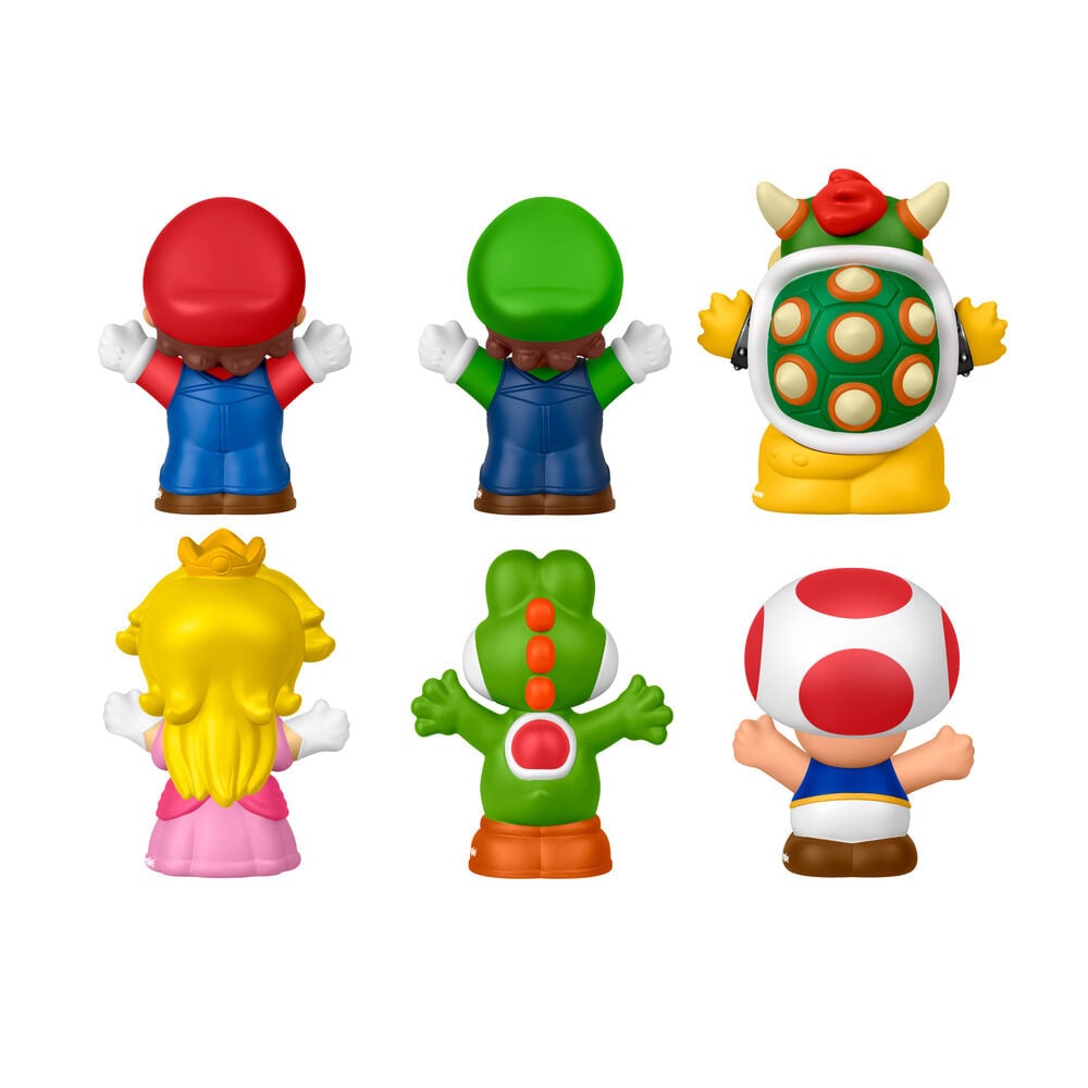 My Mario Little People Collector Pack de 6 Minifiguras 7 cm