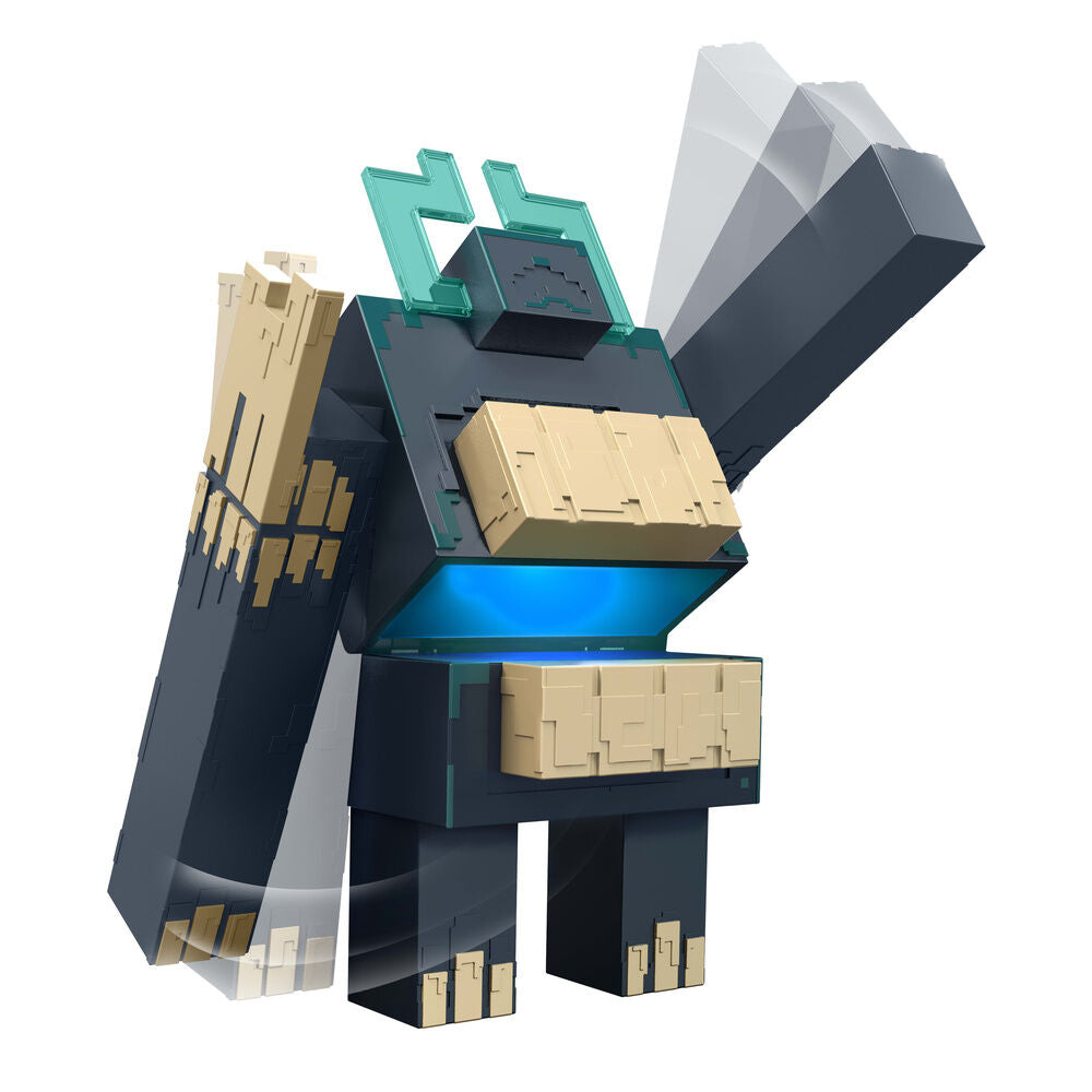 Minecraft Dungeons II Figura con Luz y Sonido Twisted Warden