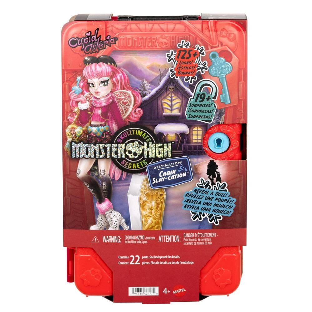 Monster High Skulltimate Secrets Muñeca Cupid Asteria