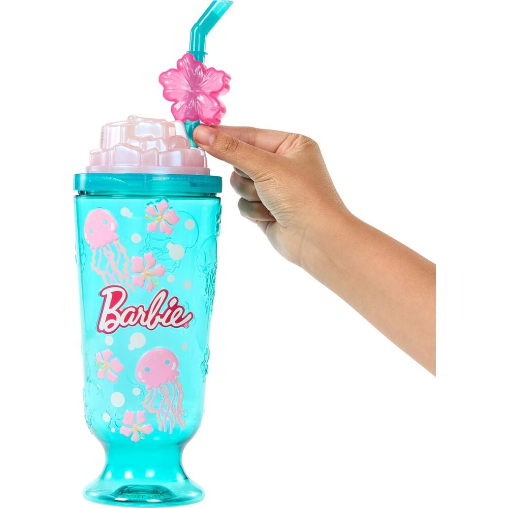 Muñeca Granizado de Mar Copa Azul Pop Reveal Barbie