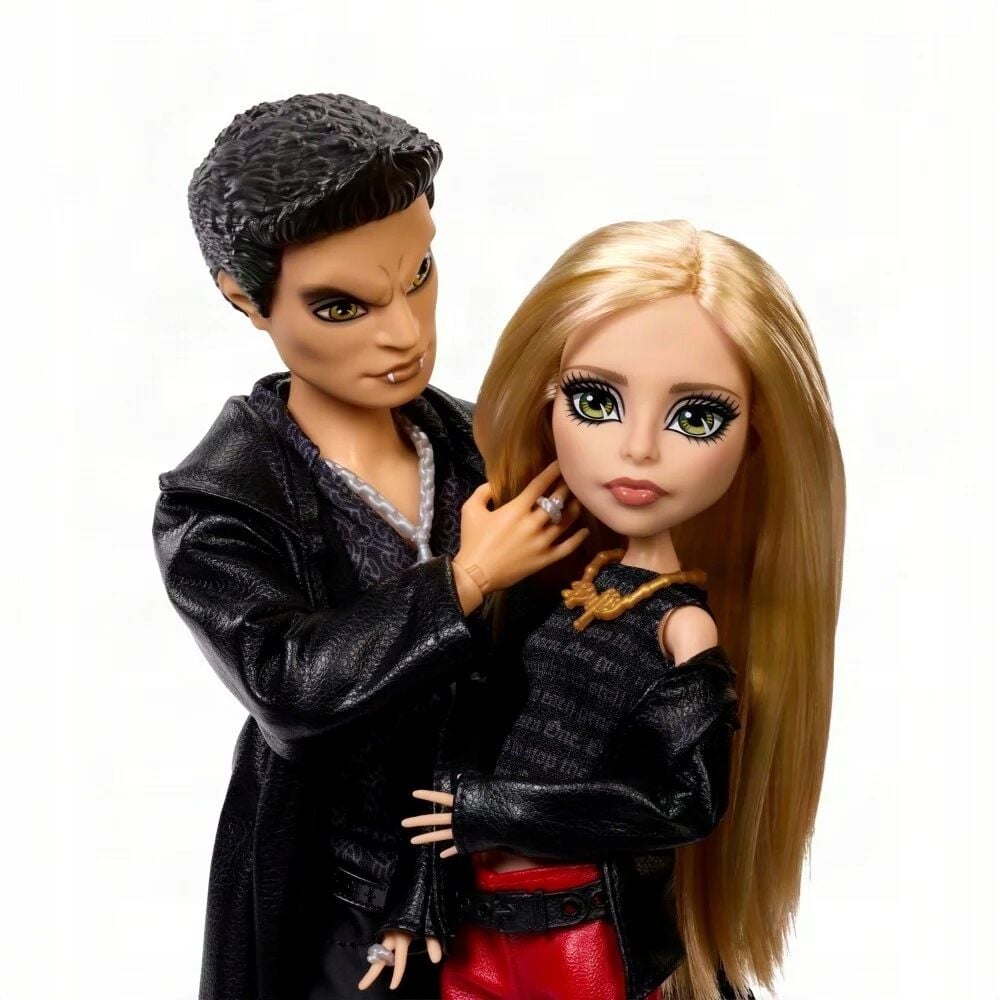 Set 2 muñecos Buffy & Angel Buffy Cazavampiros Monster High Skullector