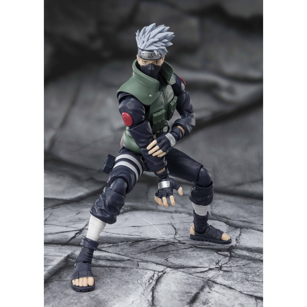 Naruto Figura S.H.Figuarts Kakashi Hatake -The famed Sharingan Hero- 16 cm