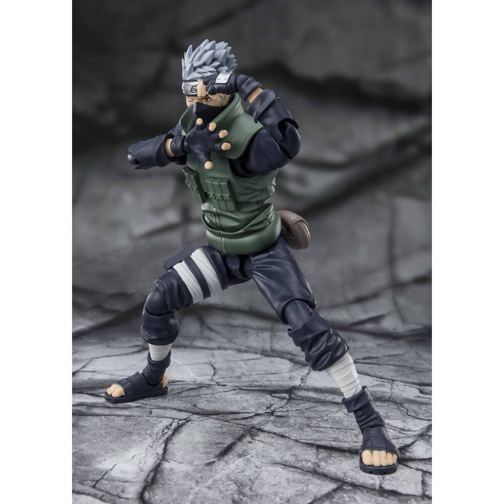 Naruto Figura S.H.Figuarts Kakashi Hatake -The famed Sharingan Hero- 16 cm