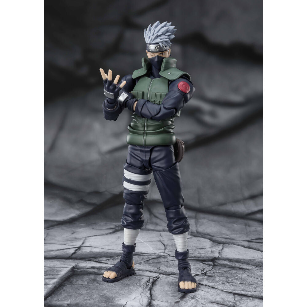 Naruto Figura S.H.Figuarts Kakashi Hatake -The famed Sharingan Hero- 16 cm