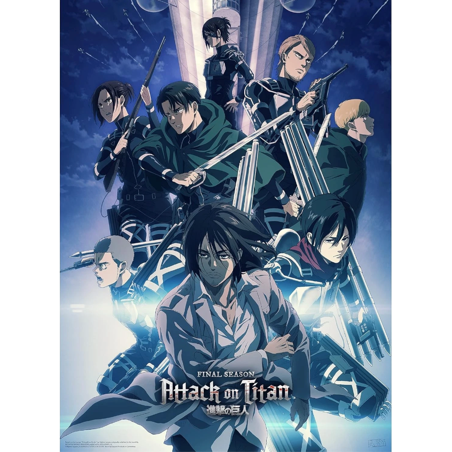 Set 2 posters Attack On Titan