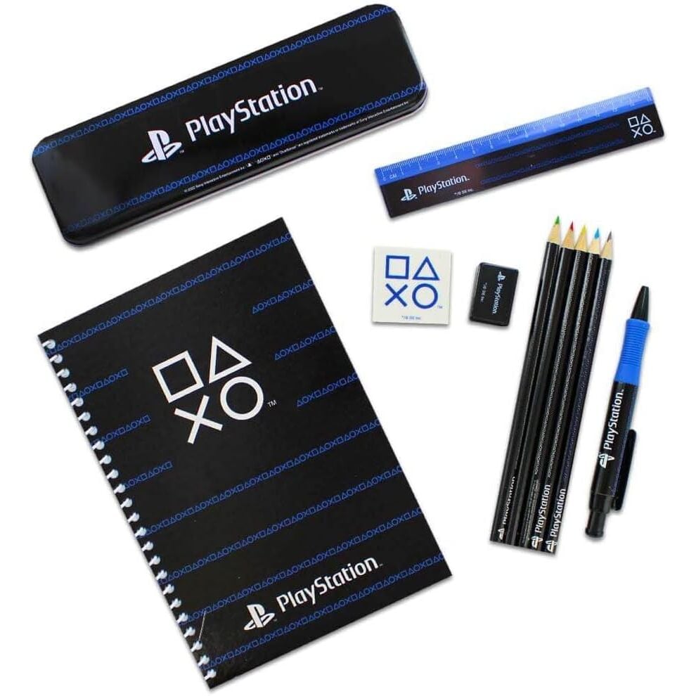 Set papeleria Playstation Frikytopia