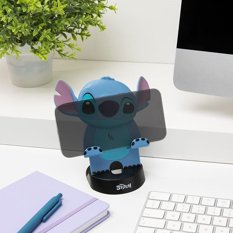Lilo & Stitch soporte móvil Stitch 7 cm