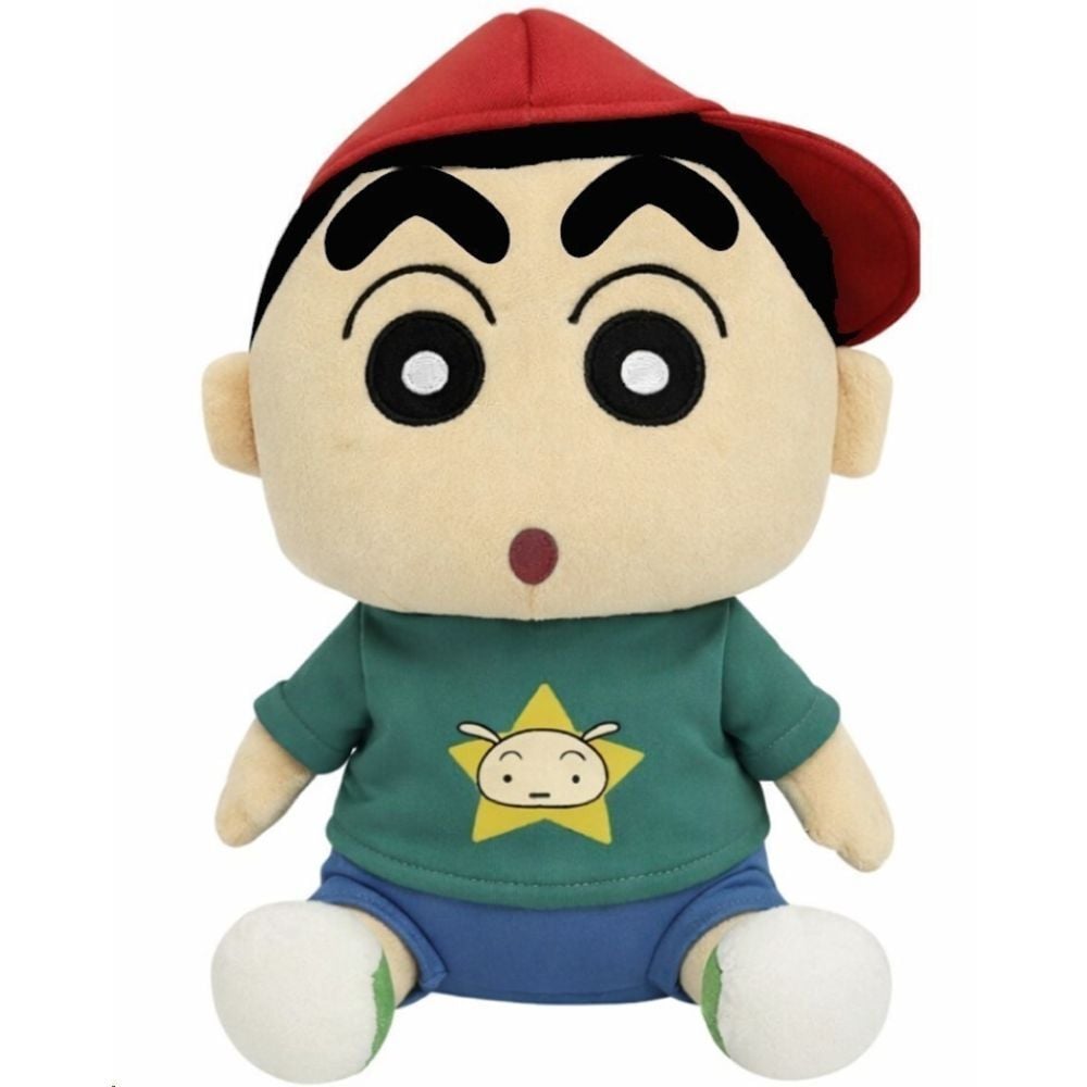 Peluche Gorra Shin Chan 30cm Frikytopia