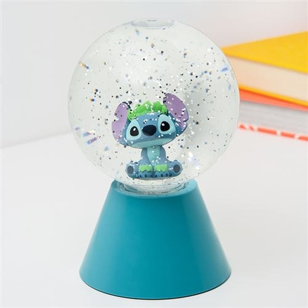 Lilo & Stitch Lámpara LED Stitch Glitter Ball 17 cm