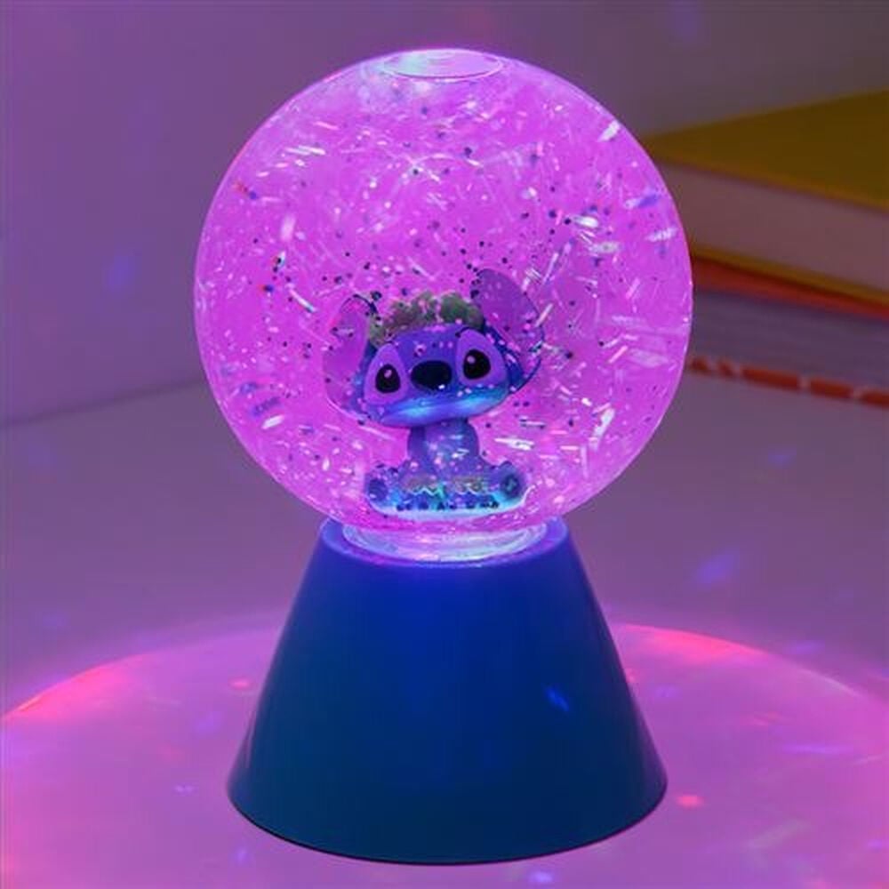 Lilo & Stitch Lámpara LED Stitch Glitter Ball 17 cm