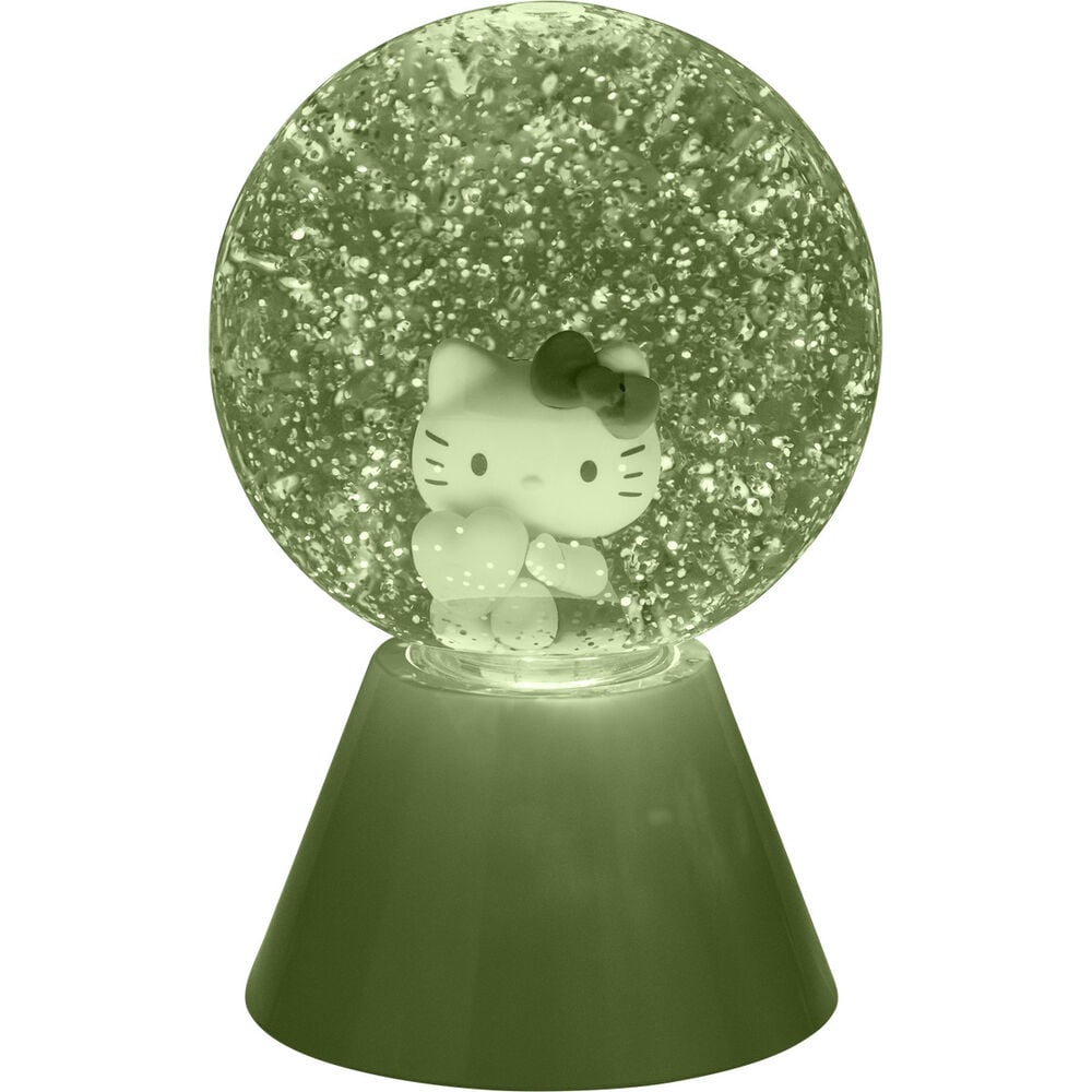 Lampara LED purpurina Hello Kitty