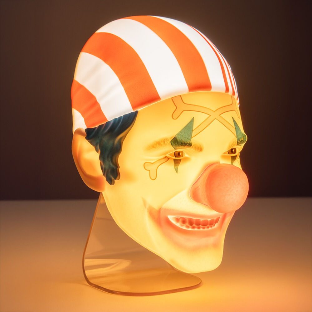 One Piece Lámpara 3D LED Buggy Mask