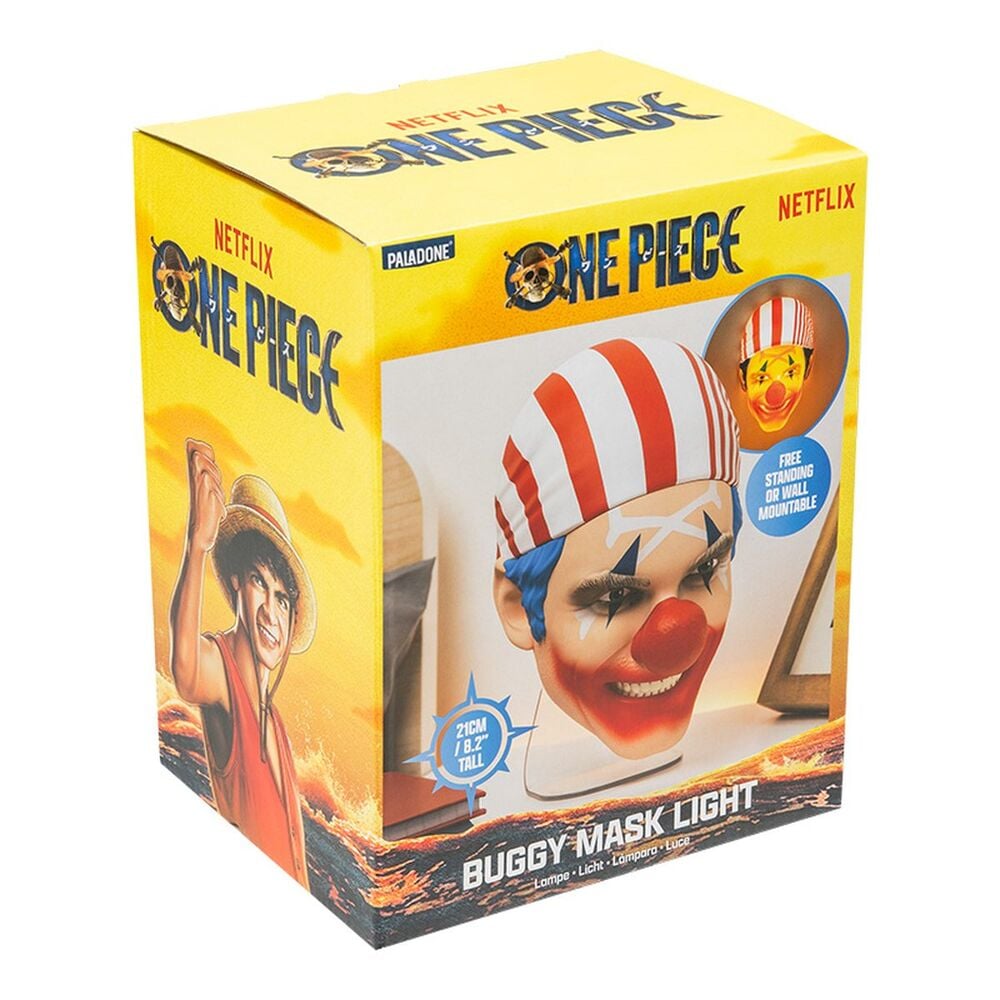 One Piece Lámpara 3D LED Buggy Mask