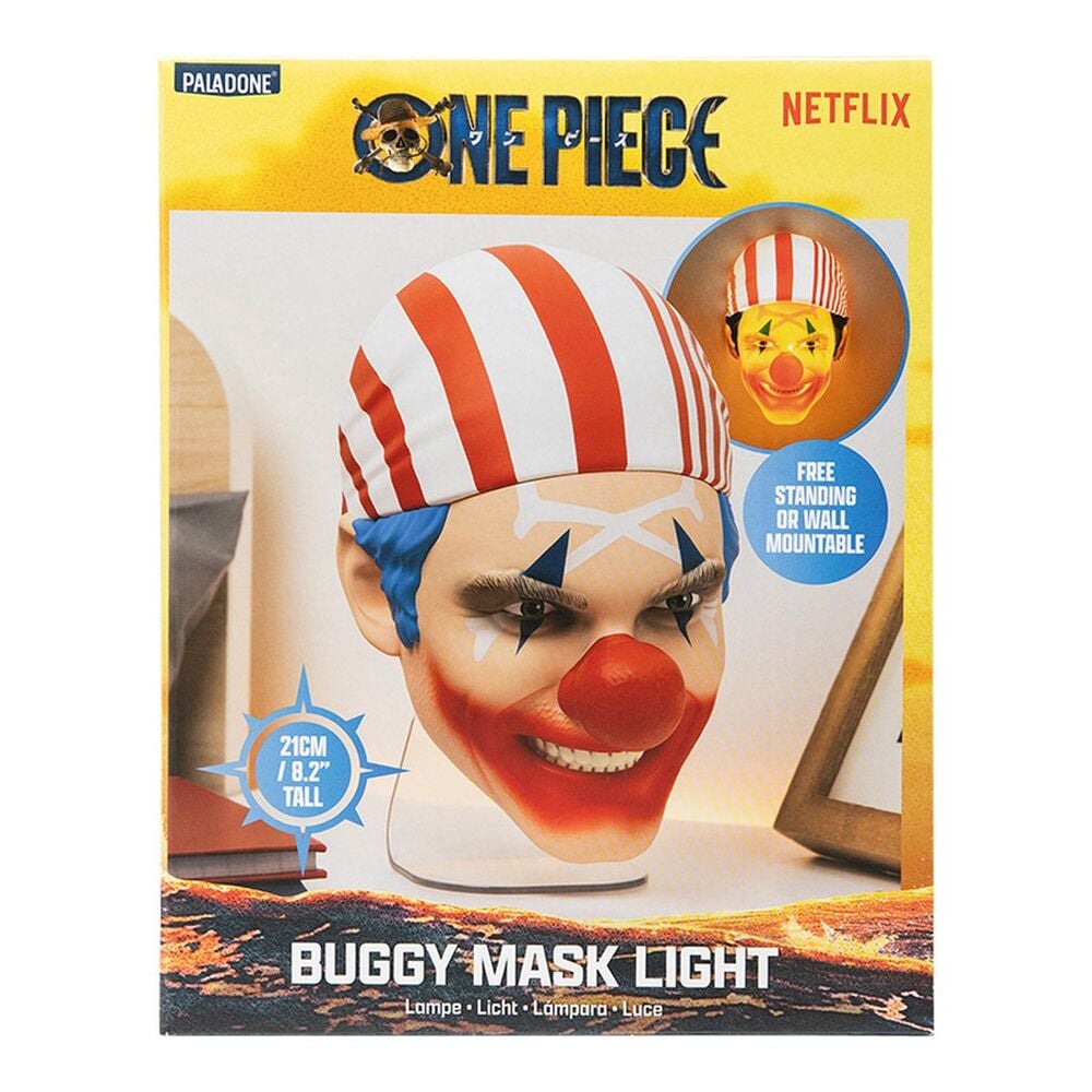 One Piece Lámpara 3D LED Buggy Mask