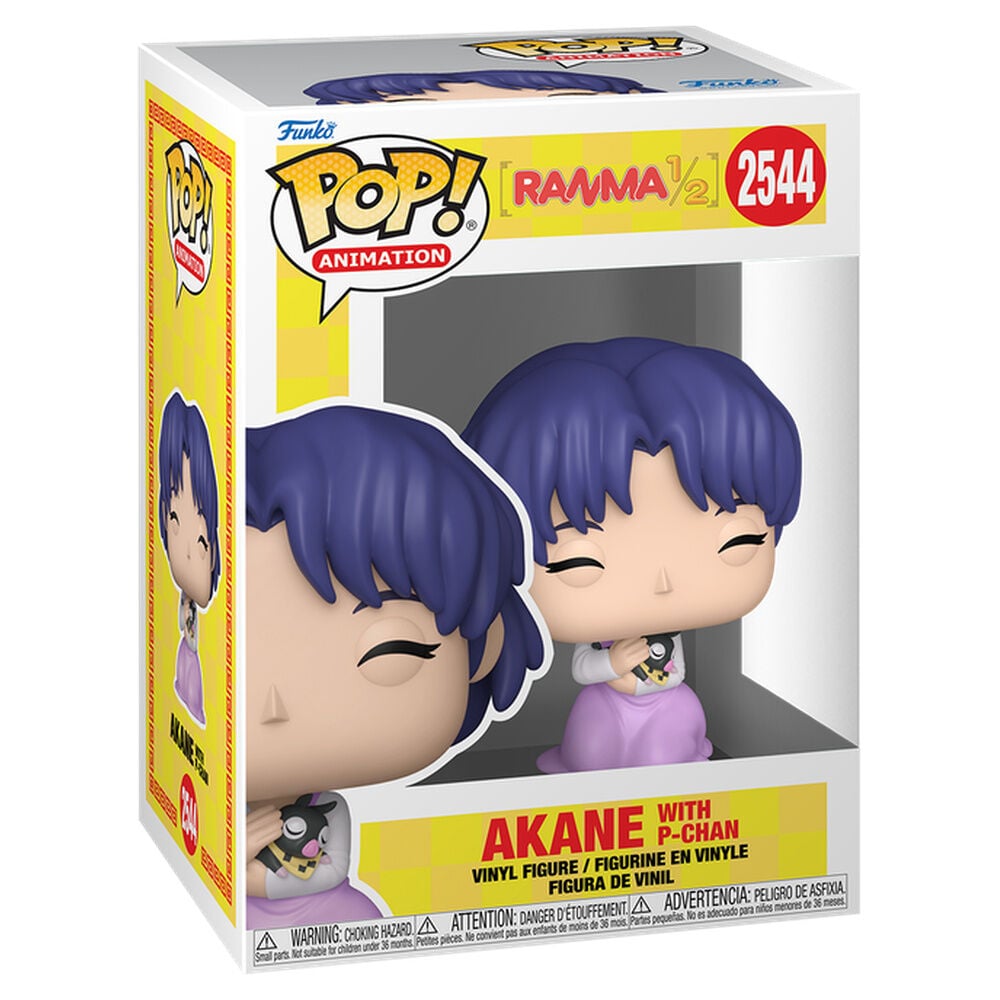 Ranma 1/2 POP! Animation Vinyl Figura Akane & P-Chan 9 cm