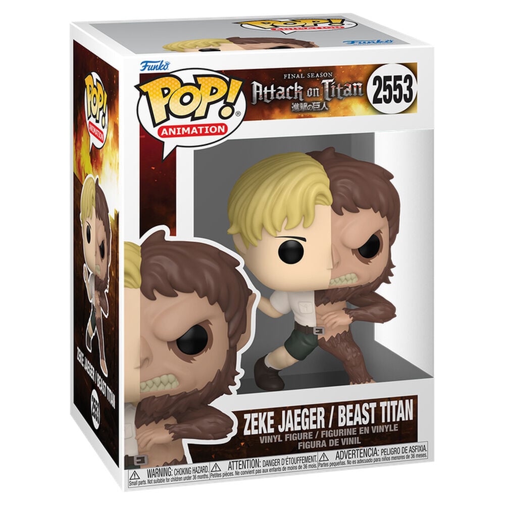 Attack on Titan POP! Animation Vinyl Figura Split- Beast Titan 9 cm